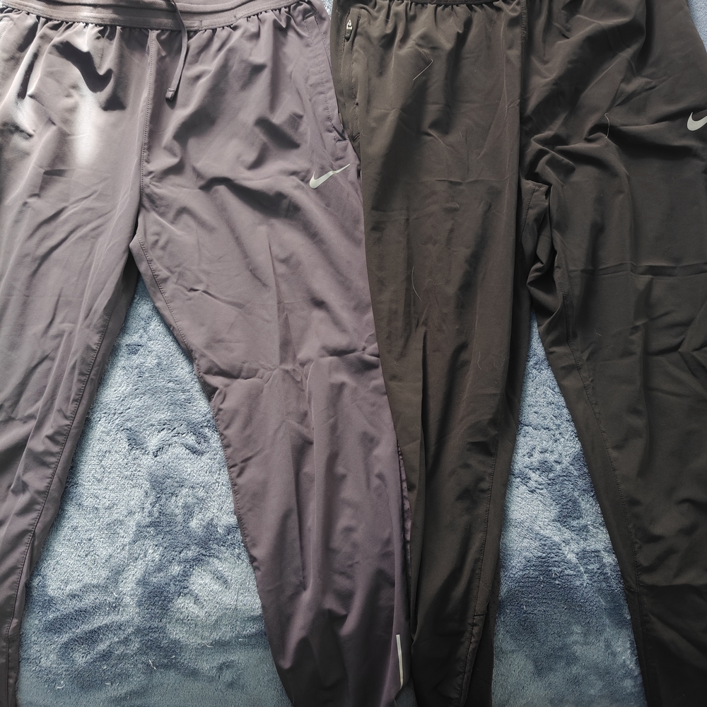 Nike Kids' Gray and Black Track Pants